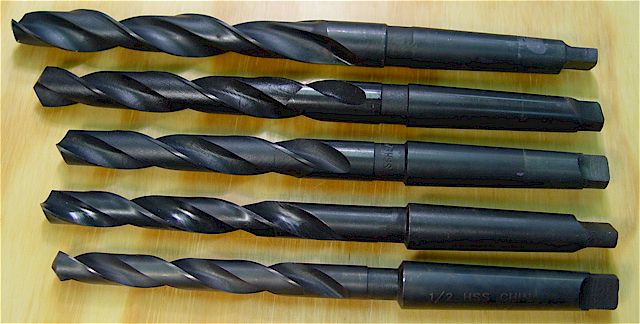 1356 Series Taper Length Drill Bit 5-3/8 in Overall Length Pack of 10 High Speed Steel Material 9/64 in Drill Bit Size 3-5/8 in Flute Length 