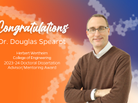A Personalized Approach to Mentoring: Dr. Douglas Spearot Earns The 2023-2024 Herbert Wertheim Doctoral Dissertation Advisor/Mentoring Award 