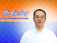 Dr. Xin Tang earns trio of federal grants
