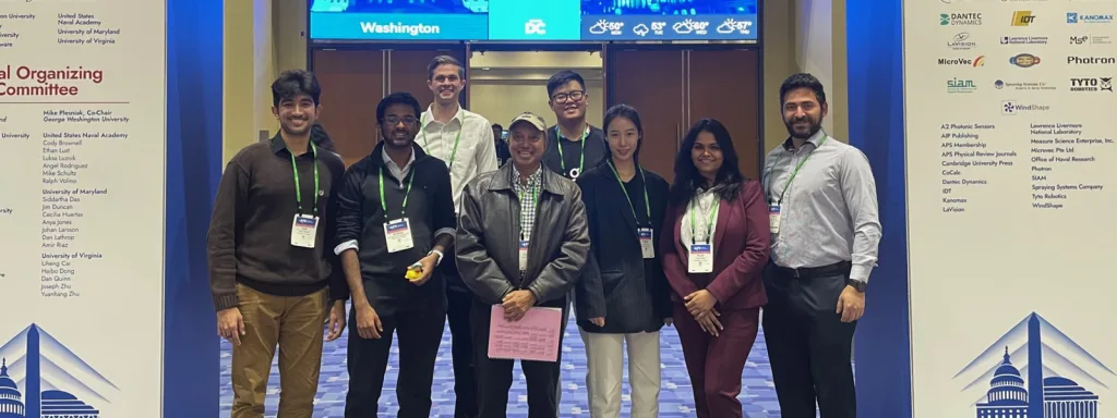 Dr. Balachandar and his students