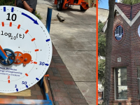 Time for a change atop the Weil Hall clock tower